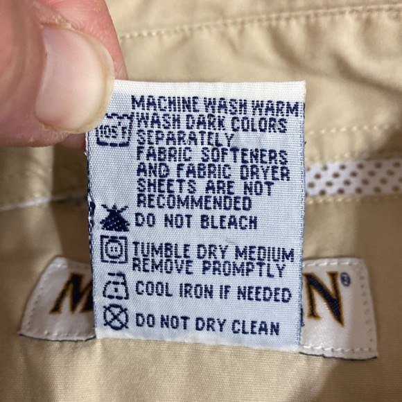 Magellan Sportswear Men’s Cargo Pocket Vented Back Fishing Button Down - Picture 12 of 12